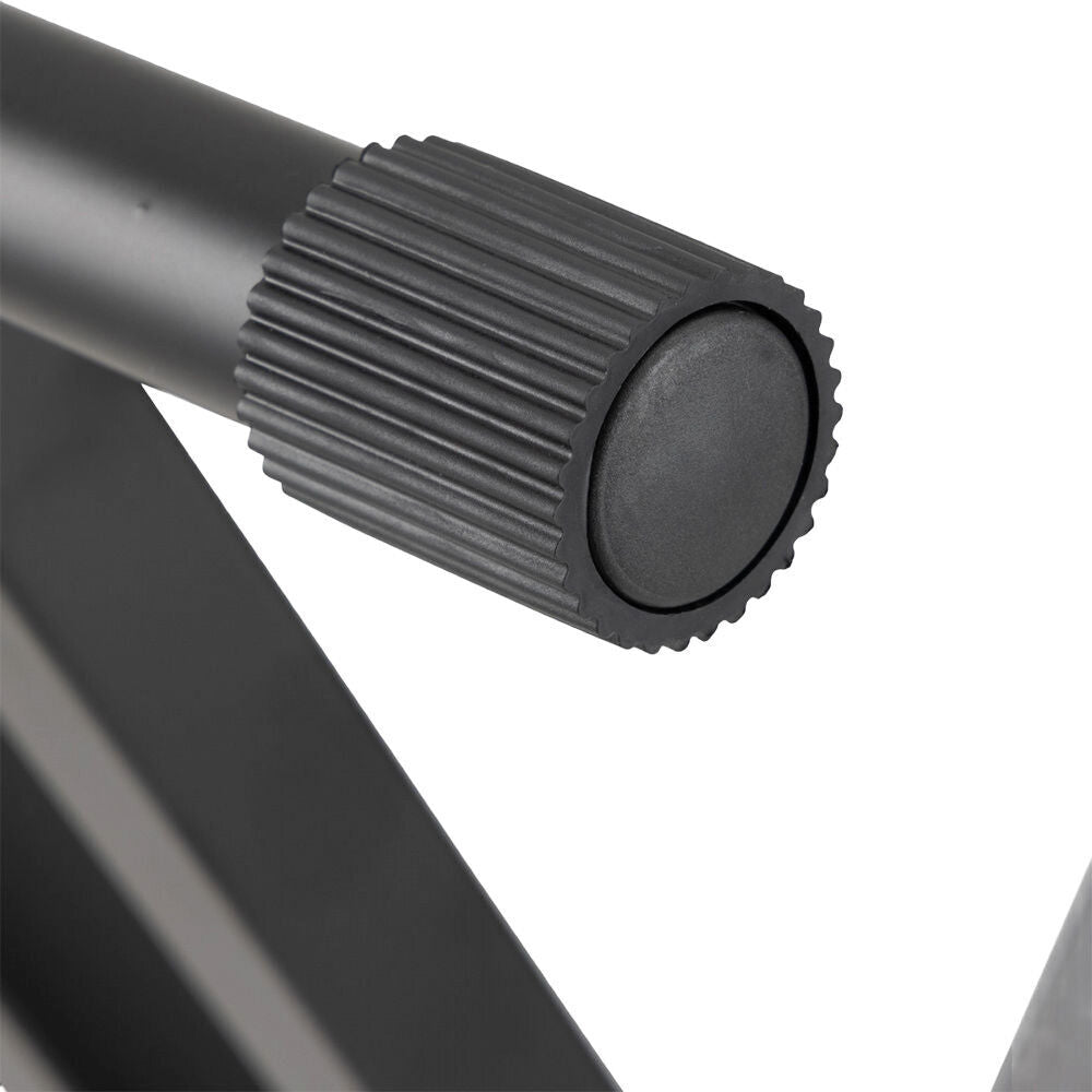 On Stage KS7191 Double X-Braced Keyboard Stand - Adjustable Height, Black Metal Construction, Fits Medium-Format Keyboards — view 3