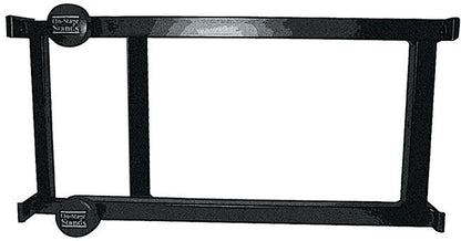 On Stage Pro Heavy Duty Folding Z-Style Stand for Keyboards and Mixers, 375 lbs Capacity, Adjustable Height and Width, Black Finish — view 4