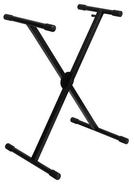 On Stage OSKS7590 Pro Heavy Duty Single X-Braced Ergo-Lok Keyboard Stand