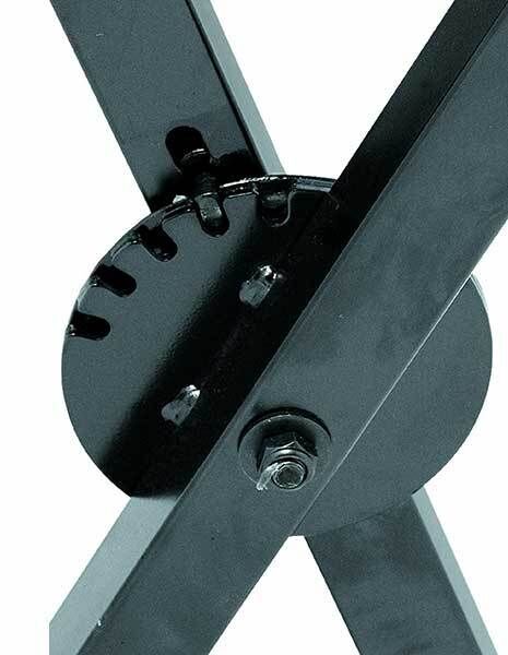 On Stage OSKS7590 Pro Heavy Duty Single X-Braced Ergo-Lok Keyboard Stand — view 3