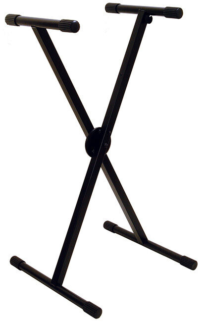On Stage OSKS7590 Pro Heavy Duty Single X-Braced Ergo-Lok Keyboard Stand — view 2
