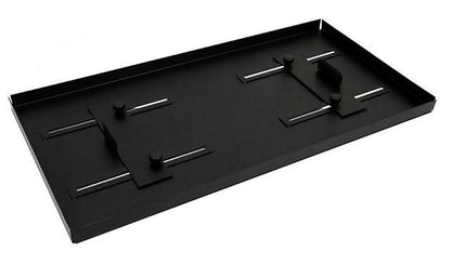 On Stage KSA7100 Multi-Use Utility Tray for X-Style Keyboard Stands, 28"x14.5", Adjustable Brackets, 100lbs Capacity