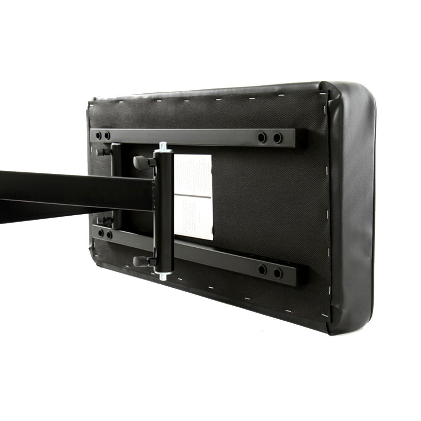 On Stage Deluxe X-Style Keyboard Bench with 2.5" Cushion, Adjustable Height, Folds Flat, Black — view 2