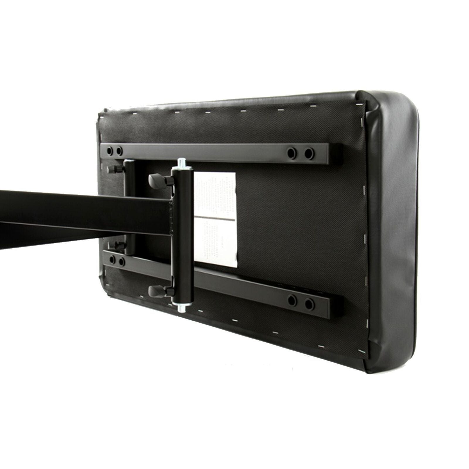 On Stage Deluxe X-Style Keyboard Bench with 2.5" Cushion, Adjustable Height, Folds Flat, Black — view 2