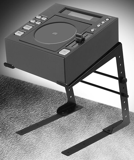 On Stage Clamp-On Multi-Purpose Stand with Shelf and Height Adjustments — view 5