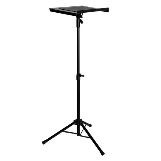 On Stage LTP7000 Deluxe Multi-Purpose Laptop Stand, Height Adjustable 31"-51", All Steel Tripod, Non-Slip Rubber Feet, 15.5"x11" Platform