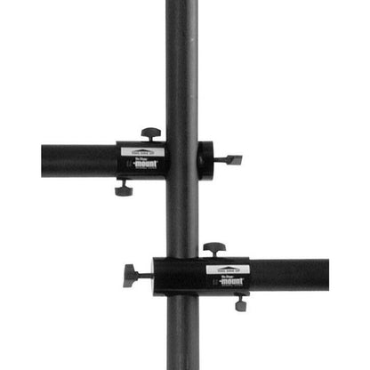 On Stage U-mount Lighting Arms - Aluminum Side Bars for Lighting Stands, 29", 15 lbs Capacity, Includes Mounting Wingnuts, Sold in Pairs — view 2
