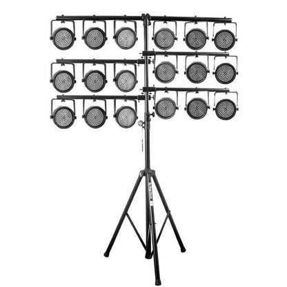On Stage U-mount Lighting Arms - Aluminum Side Bars for Lighting Stands, 29", 15 lbs Capacity, Includes Mounting Wingnuts, Sold in Pairs — view 3
