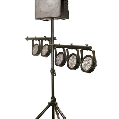 On Stage U-mount Lighting Arms - Aluminum Side Bars for Lighting Stands, 29", 15 lbs Capacity, Includes Mounting Wingnuts, Sold in Pairs — view 4