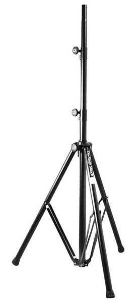 On Stage 10-Foot Universal Lighting and Speaker Stand with Adjustable Height and 140 lbs Capacity