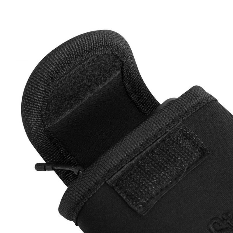 On Stage Wireless Transmitter Pouch with Adjustable Guitar Strap, Water Resistant Neoprene, Fits 1"x3"x3.5" Transmitters, Black — view 4