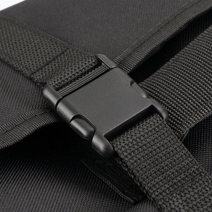 On Stage 6-Space Microphone Bag with Cable Compartment, Black, Nylon and Foam, Holds 6 Mics, 15" x 11.5" x 10" Dimensions — view 6