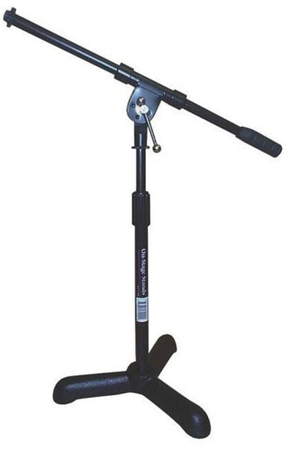 On Stage Low Profile Boom Mic Stand with Tripod Base