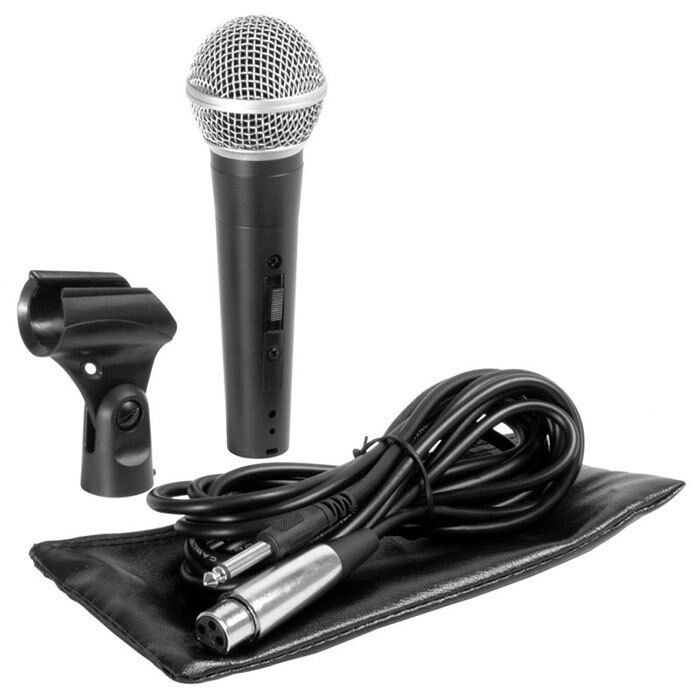 On Stage MS7500 Microphone and Boom Stand Package with Dynamic Mic and 13ft Cable — view 3