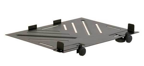 On Stage MSA5000 Laptop Mount and Accessory Tray with Adjustable Width and 12lbs Weight Capacity