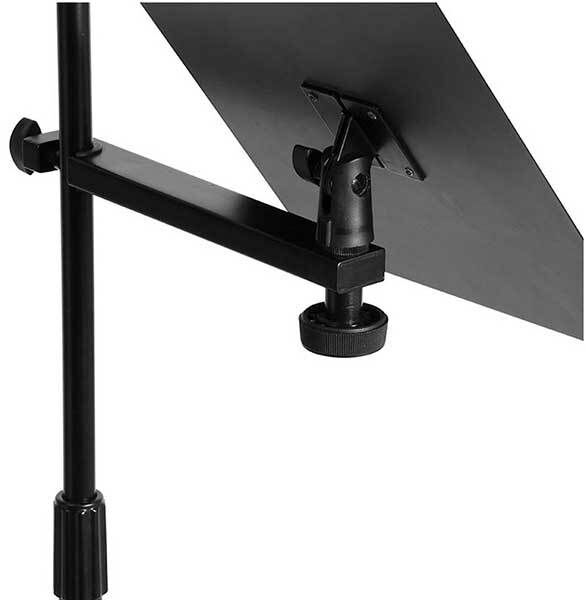 On Stage Clamp-On Sheet Music Bookplate with U-Mount Clamp, 12-1/4" x 10-5/8" — view 2