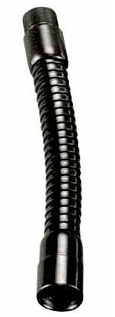 On Stage 6" Black Metal Gooseneck with Threaded Ends