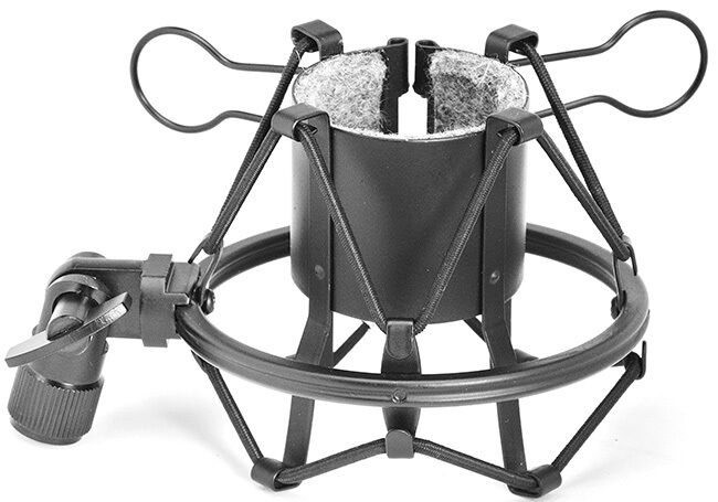On Stage OSMY410 Studio Microphone Shock Mount - Black