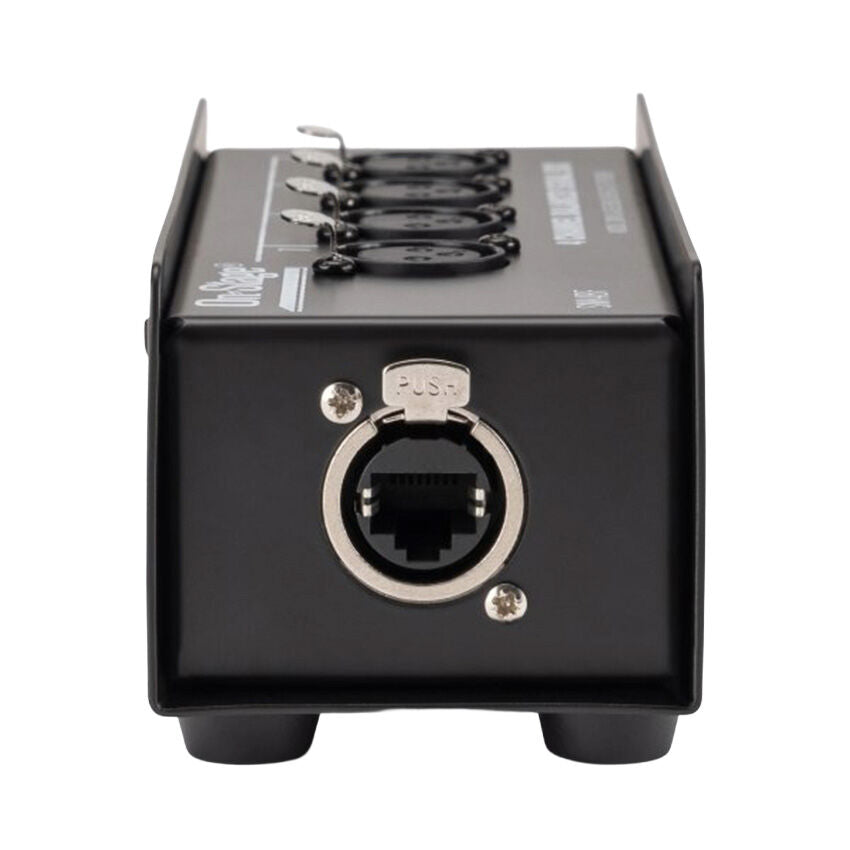 On Stage Production-Grade Female Snake Signal Box (4 XLR Female - RJ45) — view 4