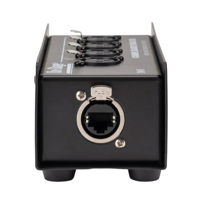 On Stage Production-Grade Female Snake Signal Box (4 XLR Female - RJ45) — view 4