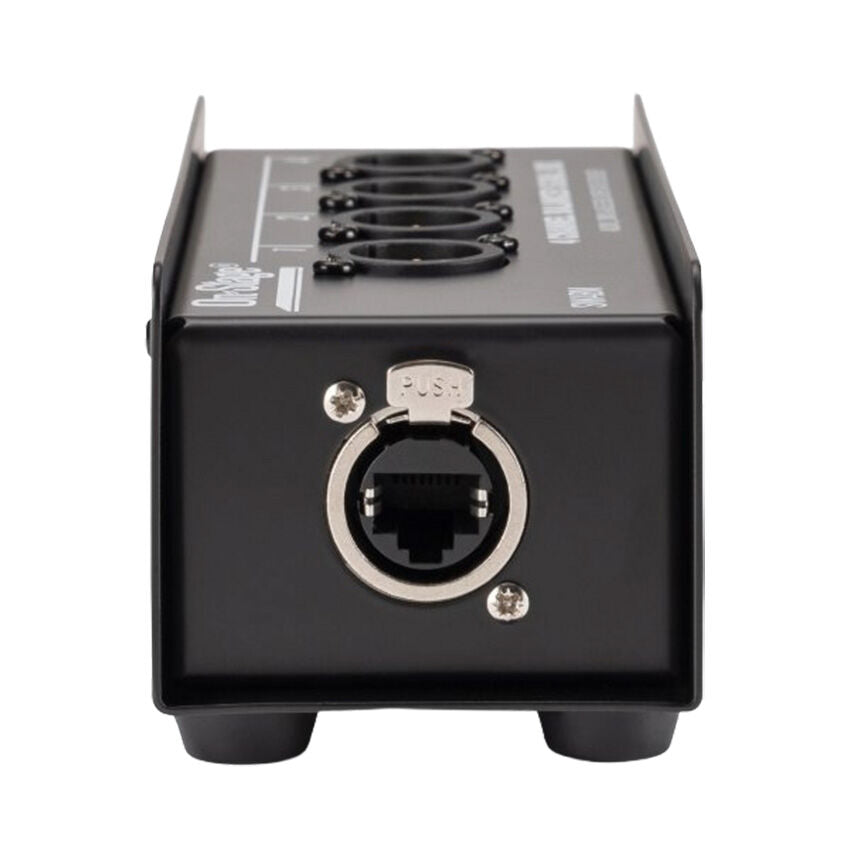 On Stage Production-Grade Snake Box (4 XLR Male - RJ45) for Balanced-Analog and Digital Signal Routing — view 4