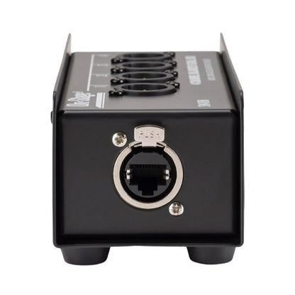On Stage Production-Grade Snake Box (4 XLR Male - RJ45) for Balanced-Analog and Digital Signal Routing — view 4