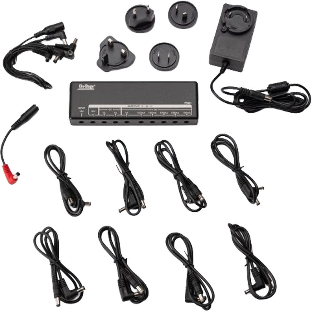 On Stage PS901 Pedalboard Power Bank with Surge Protection and Multiple Outputs — view 5