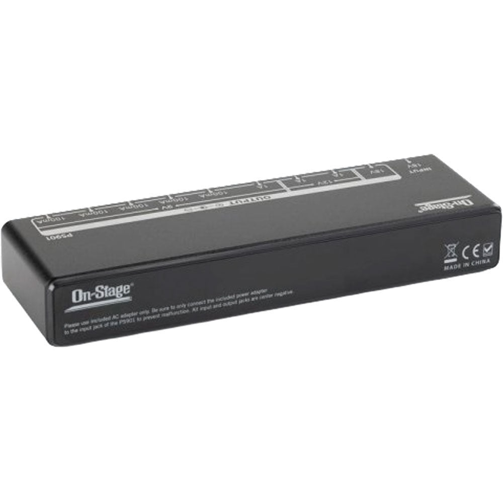 On Stage PS901 Pedalboard Power Bank with Surge Protection and Multiple Outputs — view 4