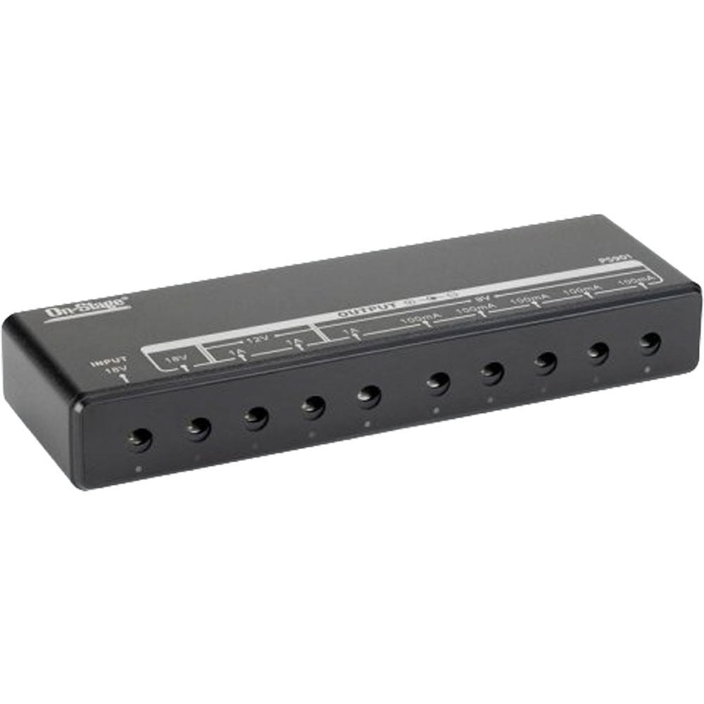 On Stage PS901 Pedalboard Power Bank with Surge Protection and Multiple Outputs — view 2