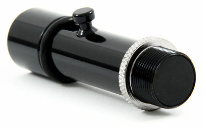 On Stage Quik-Release Push Button Mic Adaptor, Black Finish, Solid Brass, Shock Absorbing Washer