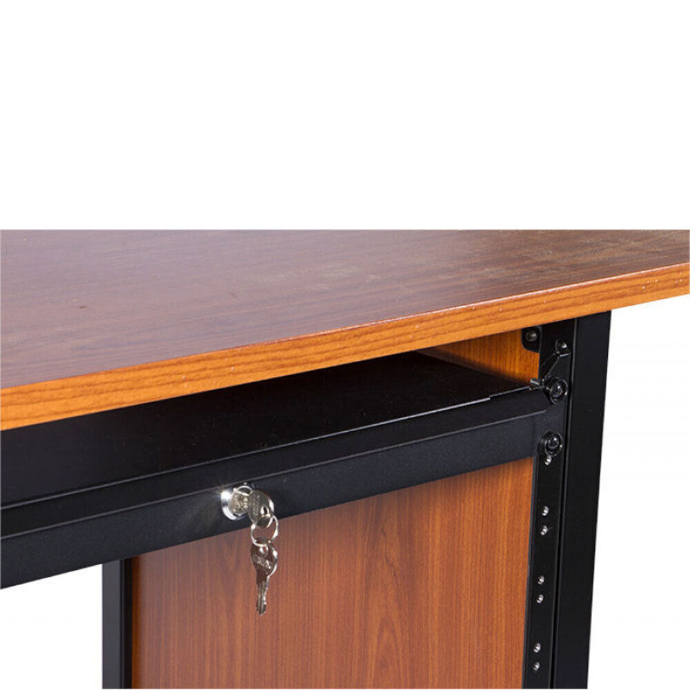 On Stage 1U Shallow Locking Rack Drawer for Studio and Stage Accessories — view 5