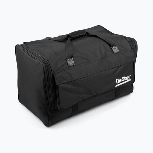 On Stage Heavy Duty 12" Speaker Transport Bag with Padded Handles and Exterior Pocket