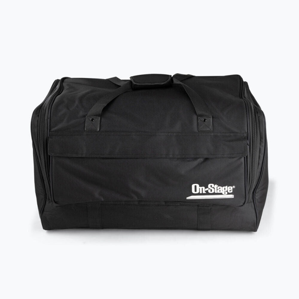 On Stage Heavy Duty 12" Speaker Transport Bag with Padded Handles and Exterior Pocket — view 2