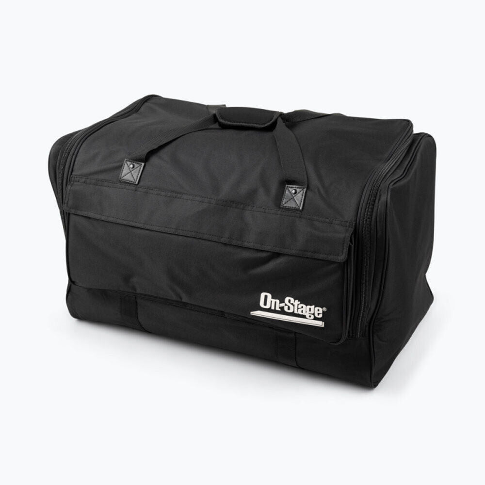 On Stage Heavy Duty 12" Speaker Transport Bag with Padded Handles and Exterior Pocket — view 3