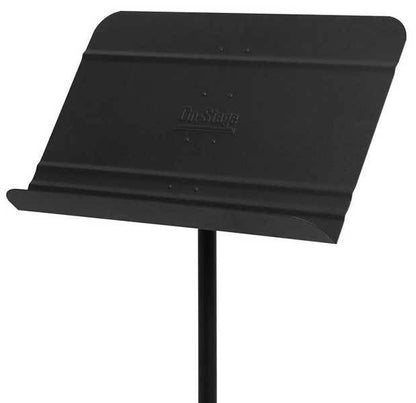On Stage SM7711B Orchestral Sheet Music Stand with Solid Bookplate and 3-Point Base, Adjustable Height, Lightweight Aluminium, 3lb Capacity — view 4