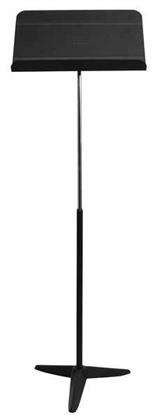 On Stage SM7711B Orchestral Sheet Music Stand with Solid Bookplate and 3-Point Base, Adjustable Height, Lightweight Aluminium, 3lb Capacity — view 3