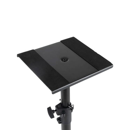 On Stage SMS6000P Studio Monitor Stands - Adjustable Height, Black, Steel, 1 Pair, 36.5" - 54", 90 lbs Weight Capacity — view 2