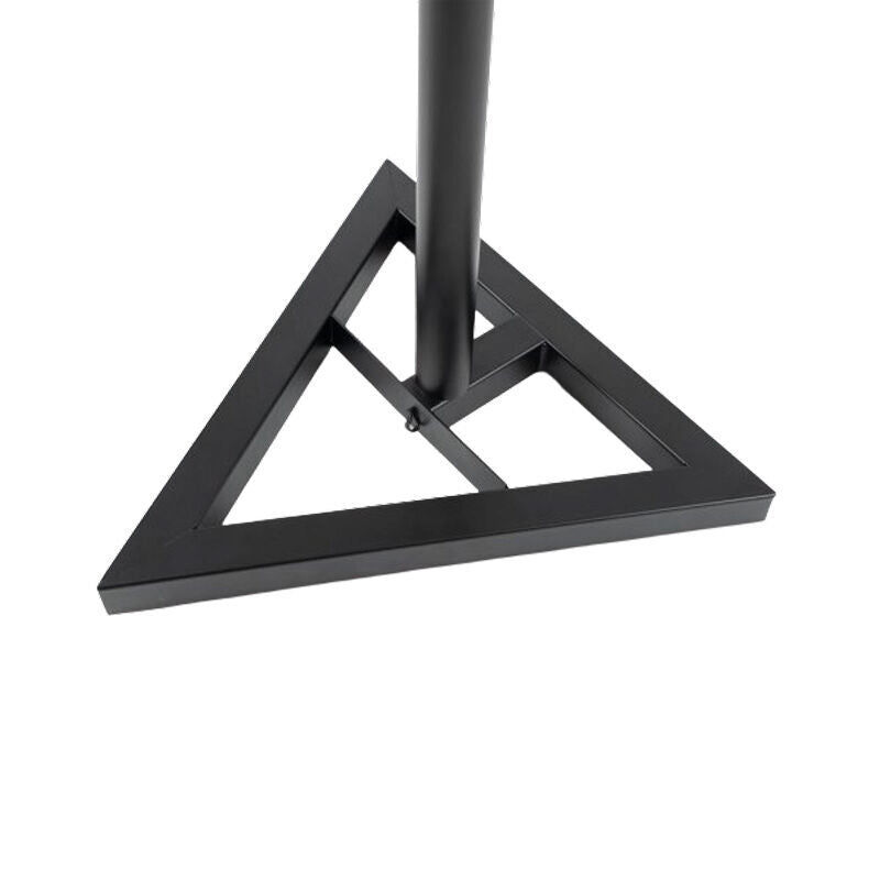 On Stage SMS6000P Studio Monitor Stands - Adjustable Height, Black, Steel, 1 Pair, 36.5" - 54", 90 lbs Weight Capacity — view 4