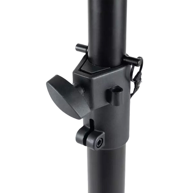 On Stage SMS6000P Studio Monitor Stands - Adjustable Height, Black, Steel, 1 Pair, 36.5" - 54", 90 lbs Weight Capacity — view 3