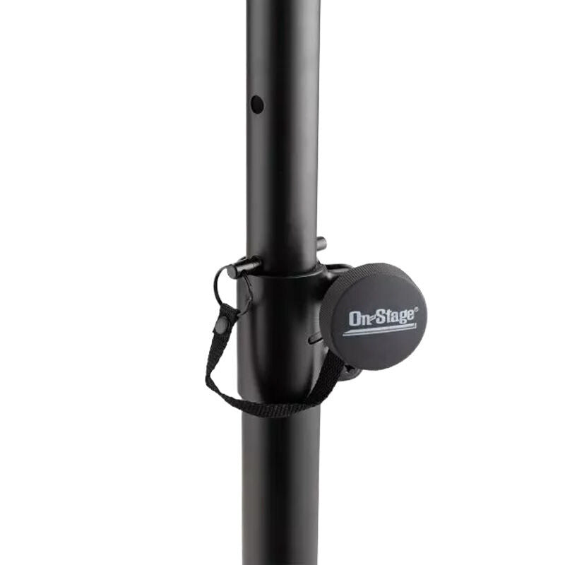 On Stage SMS6600P Hex Base Studio Monitor Stands - Adjustable Height (1 Pair) — view 3