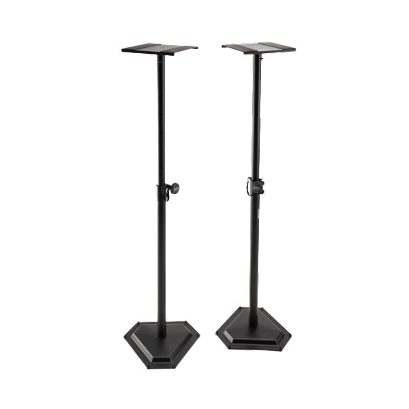 On Stage SMS6600P Hex Base Studio Monitor Stands - Adjustable Height (1 Pair) — view 5