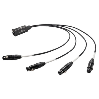 On Stage 4-Channel Signal Snake Cable (4 x XLR Female - RJ45) for Balanced Audio and Digital Protocols — view 4