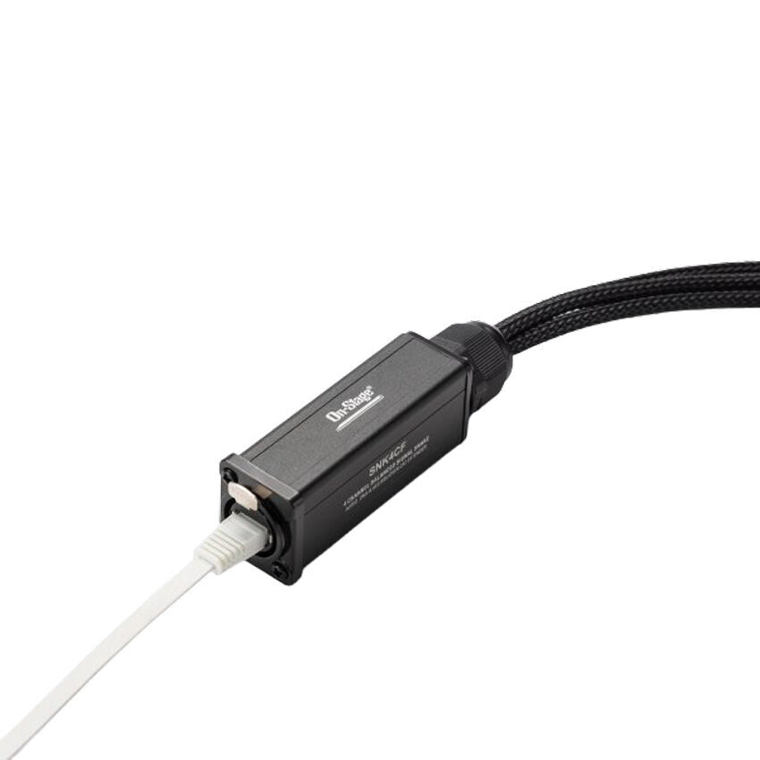 On Stage 4-Channel Signal Snake Cable (4 x XLR Female - RJ45) for Balanced Audio and Digital Protocols — view 6