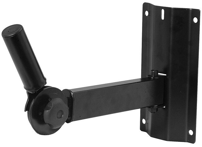 On Stage Wall Mount Speaker Bracket with Tilting Angle and Swivel Adjust for Small-Medium Speakers
