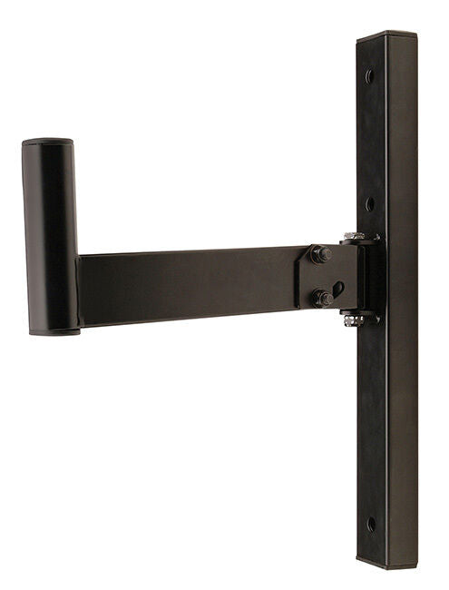On Stage Wall Mount Speaker Bracket with Tilting & Swivel Adjustments, 100 lbs Capacity, Steel Construction
