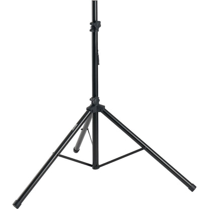 On Stage Adjustable Speaker Stand SS7500, Height 43" - 72", Fits 1-3/8" Socket, Heavy-Duty, Portable, Stable, Foldable Tripod Base — view 3