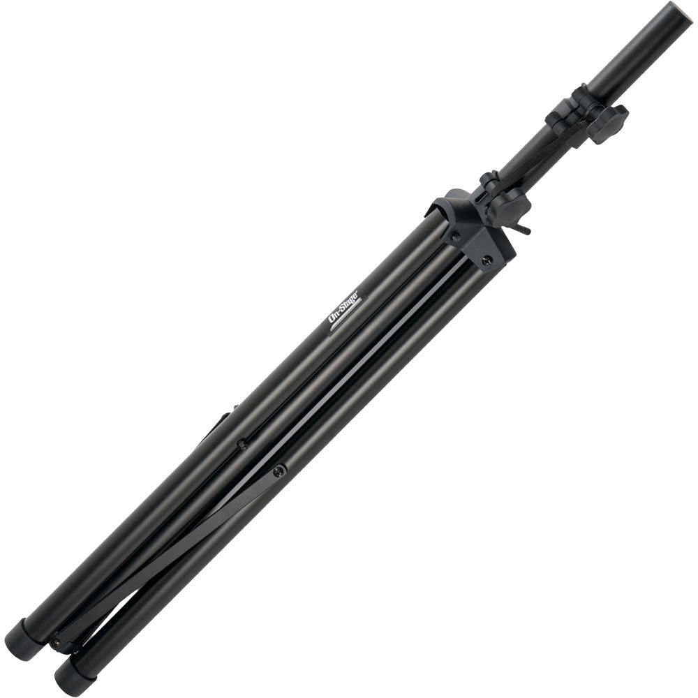 On Stage Adjustable Speaker Stand SS7500, Height 43" - 72", Fits 1-3/8" Socket, Heavy-Duty, Portable, Stable, Foldable Tripod Base — view 5