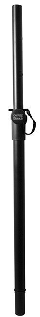 On Stage Adjustable Heavy Duty Subwoofer Attachment Shaft 31.5" - 55" Height 80 lbs Capacity All-Steel
