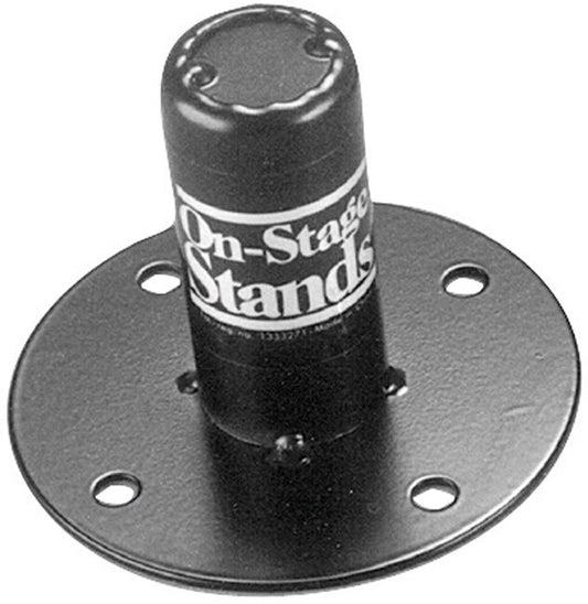 On Stage Speaker Cabinet Insert for 1.5" Stand - All-Steel Construction with Mounting Hardware