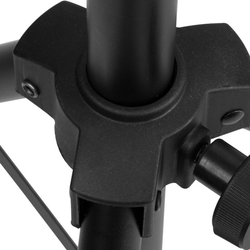 On Stage SSAS7000B Mini Adjustable Speaker Stand, Height Adjustable 27" to 46", for Small to Medium Speakers up to 60 lbs, Black — view 4